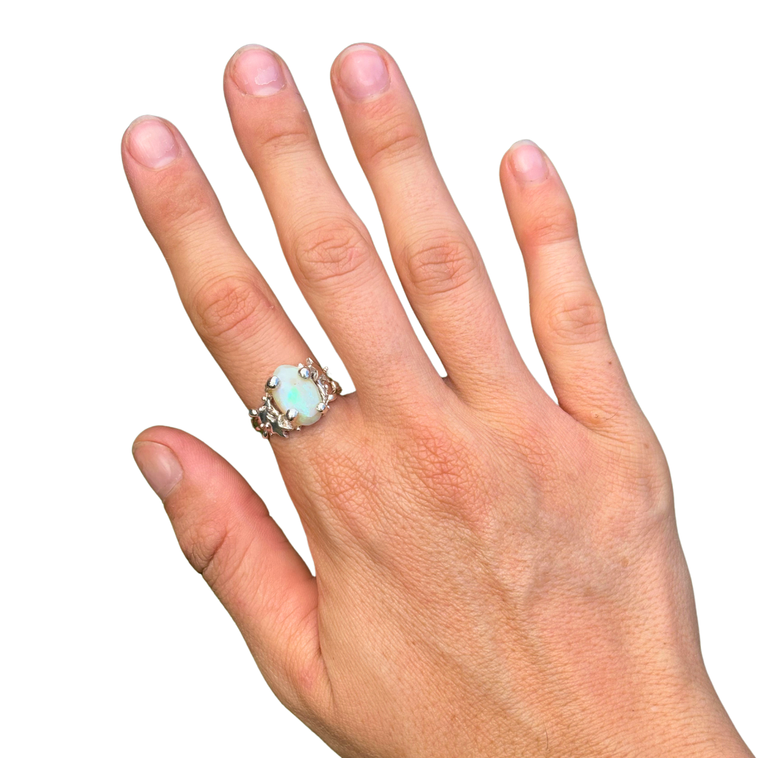 Juliette Ring - Sunny on a Cloud - Unique Organic Rings