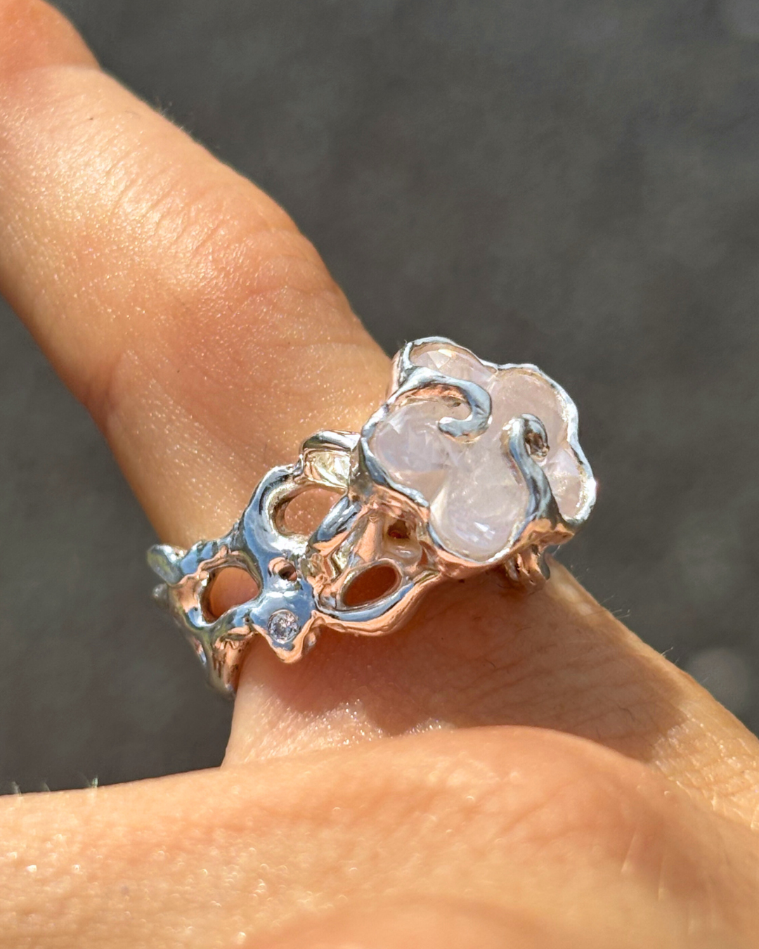 Rose Ring - Sunny on a Cloud