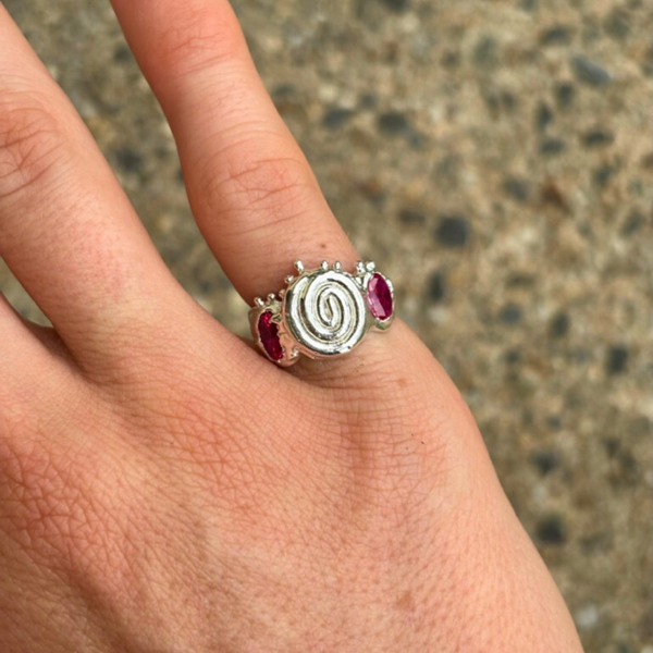 Swirly Girly Ring - Sample