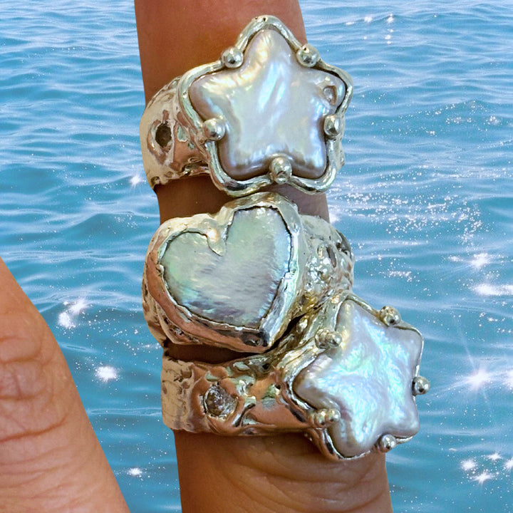 Mermaid Queen Ring | Made to Order - Sunny on a Cloud