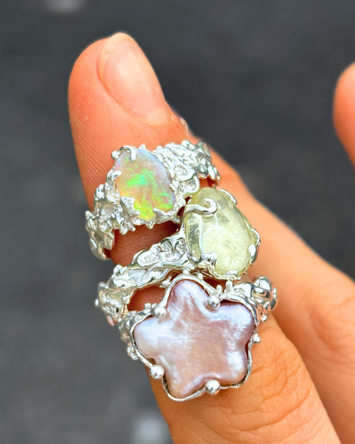 Baby Mermaid Ring - Sunny on a Cloud