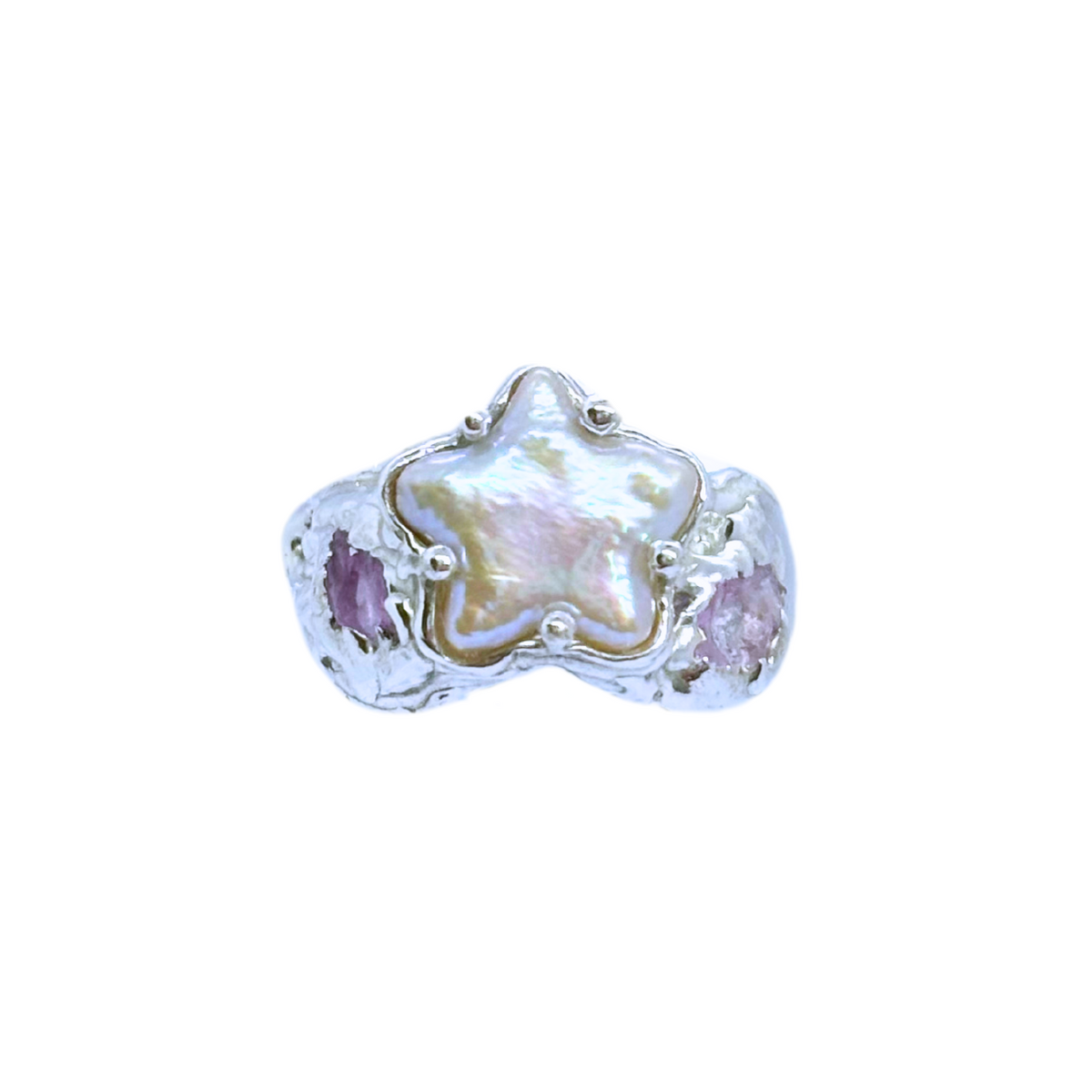 Naia Ring | Star Pearl - Sunny on a Cloud - Unique Organic Rings