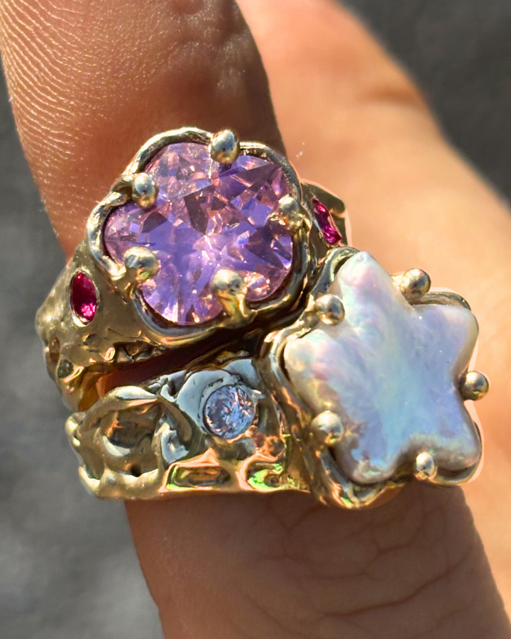 Sweet Poppy Ring | Gold | Made to Order - Sunny on a Cloud