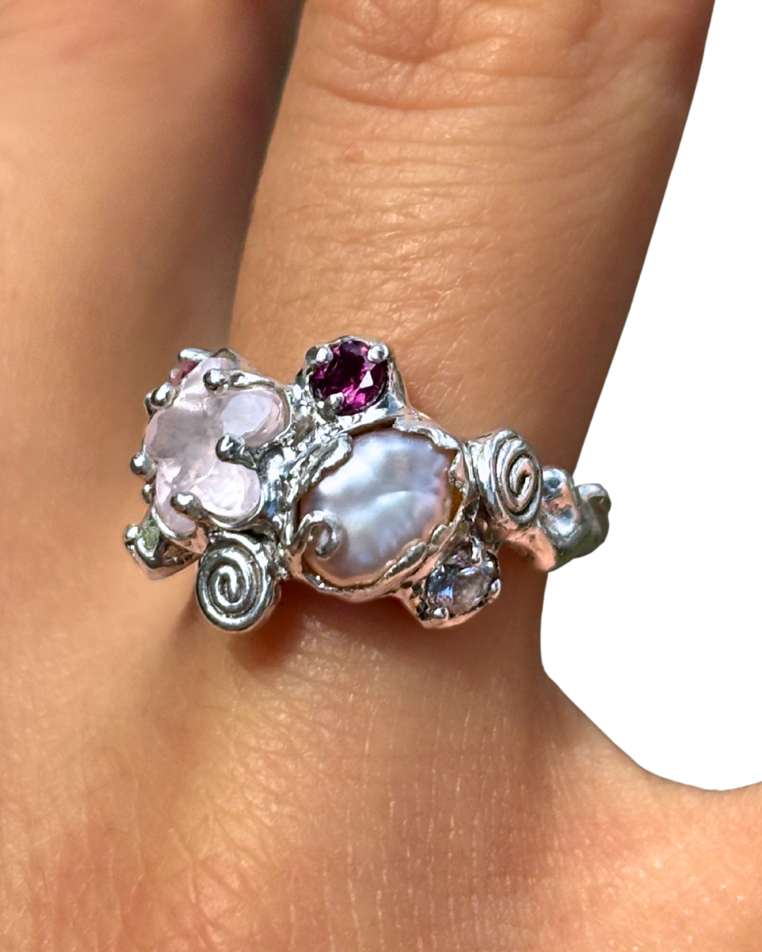 Fleur Ring | One Off - Sunny on a Cloud