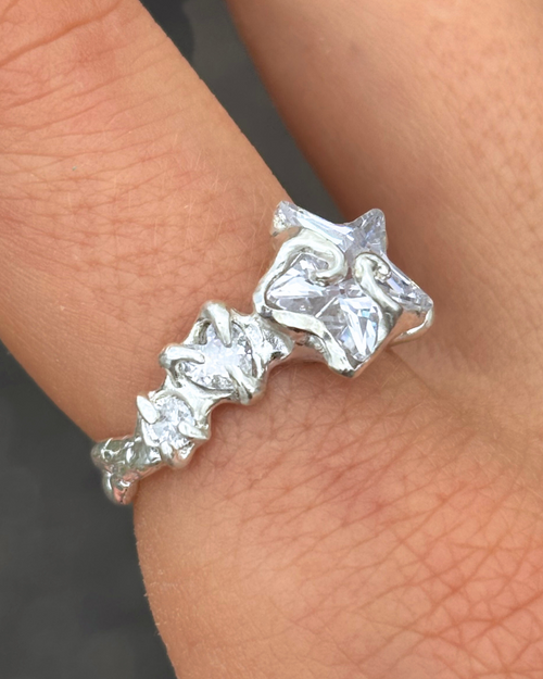 Astre Ring | Crystal - Sunny on a Cloud