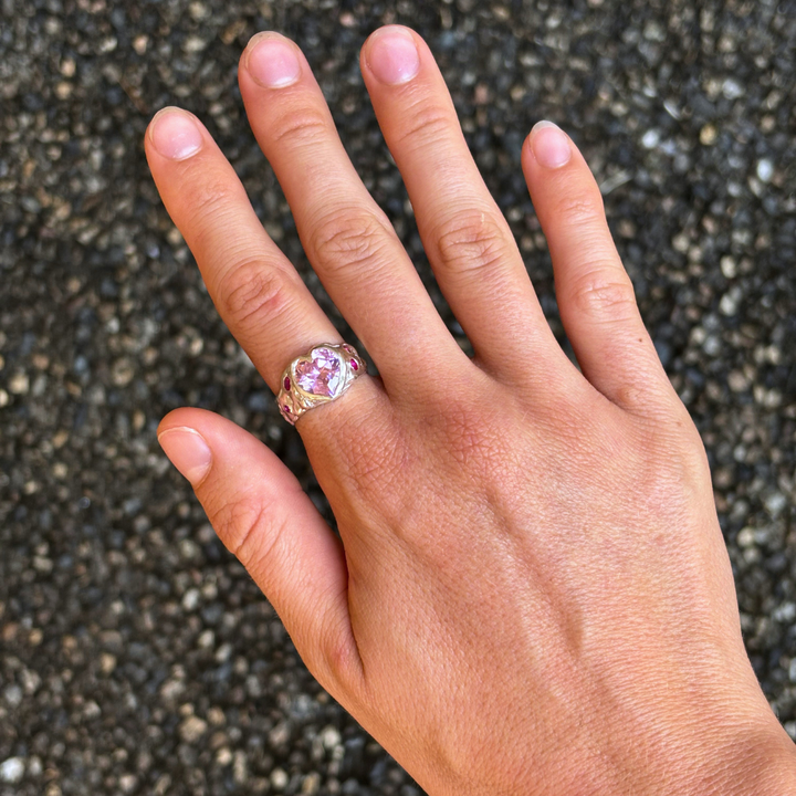 Princess Ring | Sterling Silver - Sunny on a Cloud