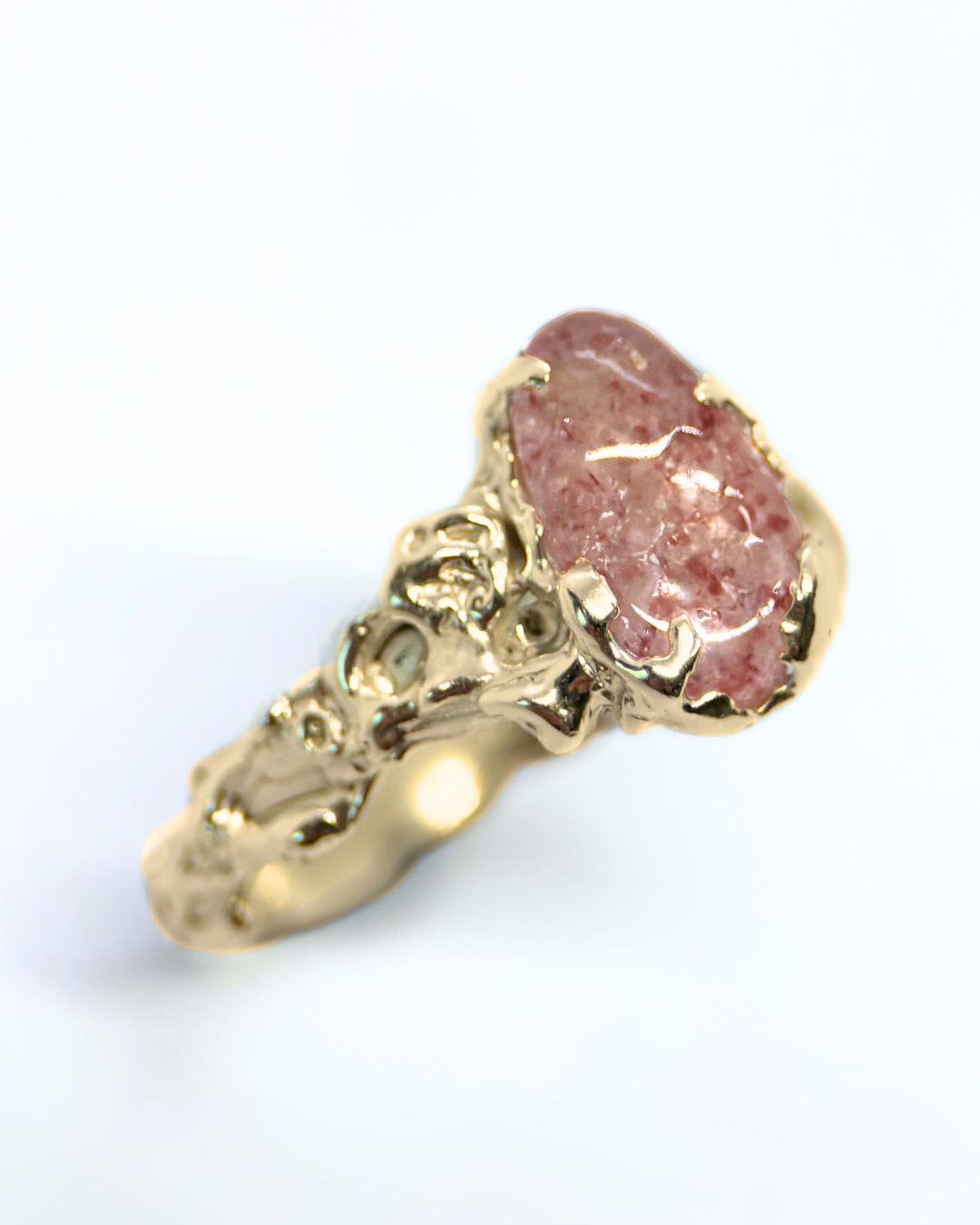 Nymph Ring | Solid Gold - Sunny on a Cloud - Unique Organic Rings