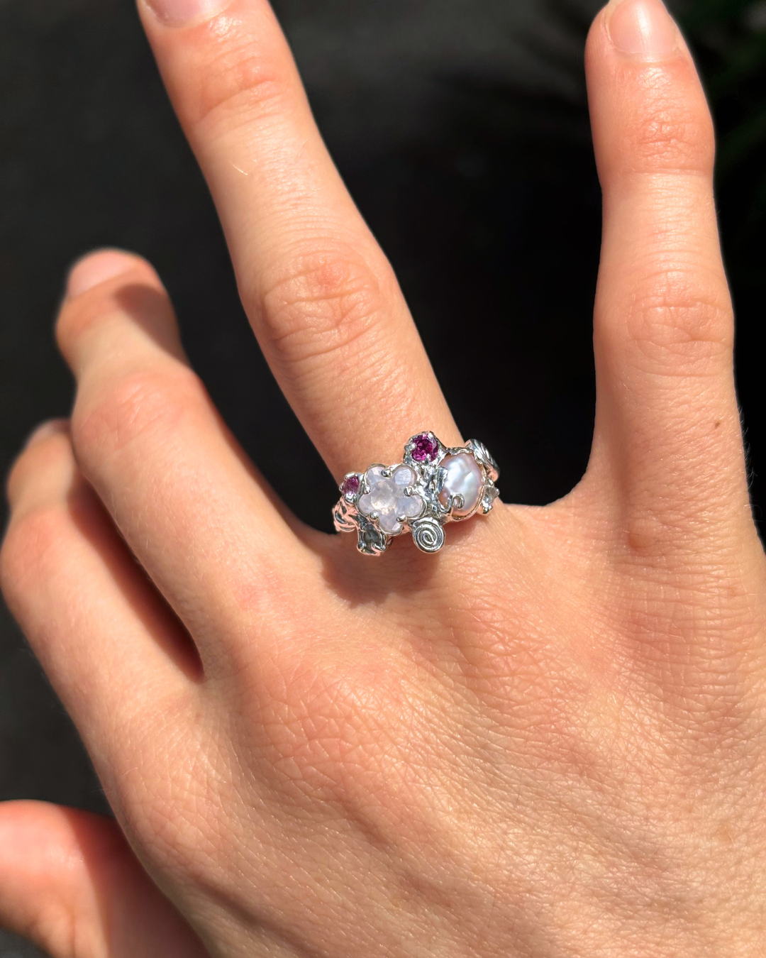 Fleur Ring | One Off - Sunny on a Cloud