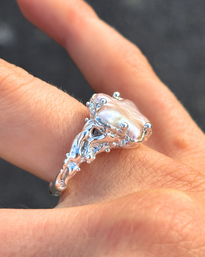 Baby Mermaid Ring - Sunny on a Cloud