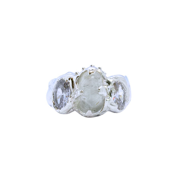 Siren Ring - Natural Quartz