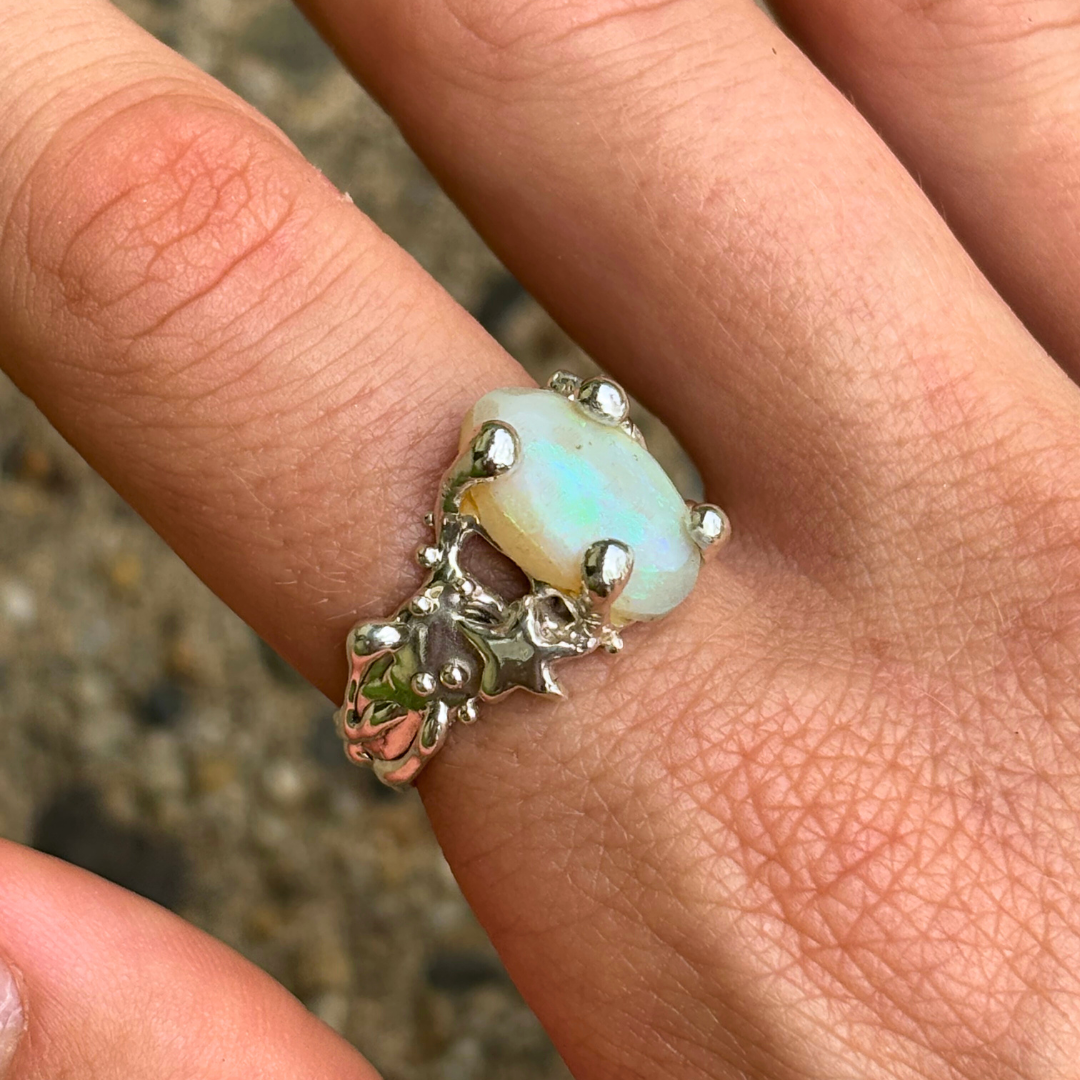 Juliette Ring - Sunny on a Cloud - Unique Organic Rings