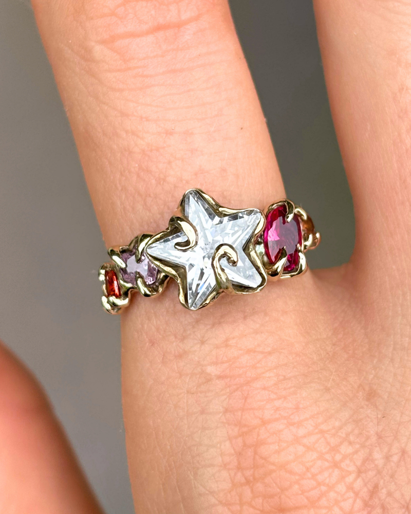 Astre Ring | Gold | Build Your Own - Sunny on a Cloud