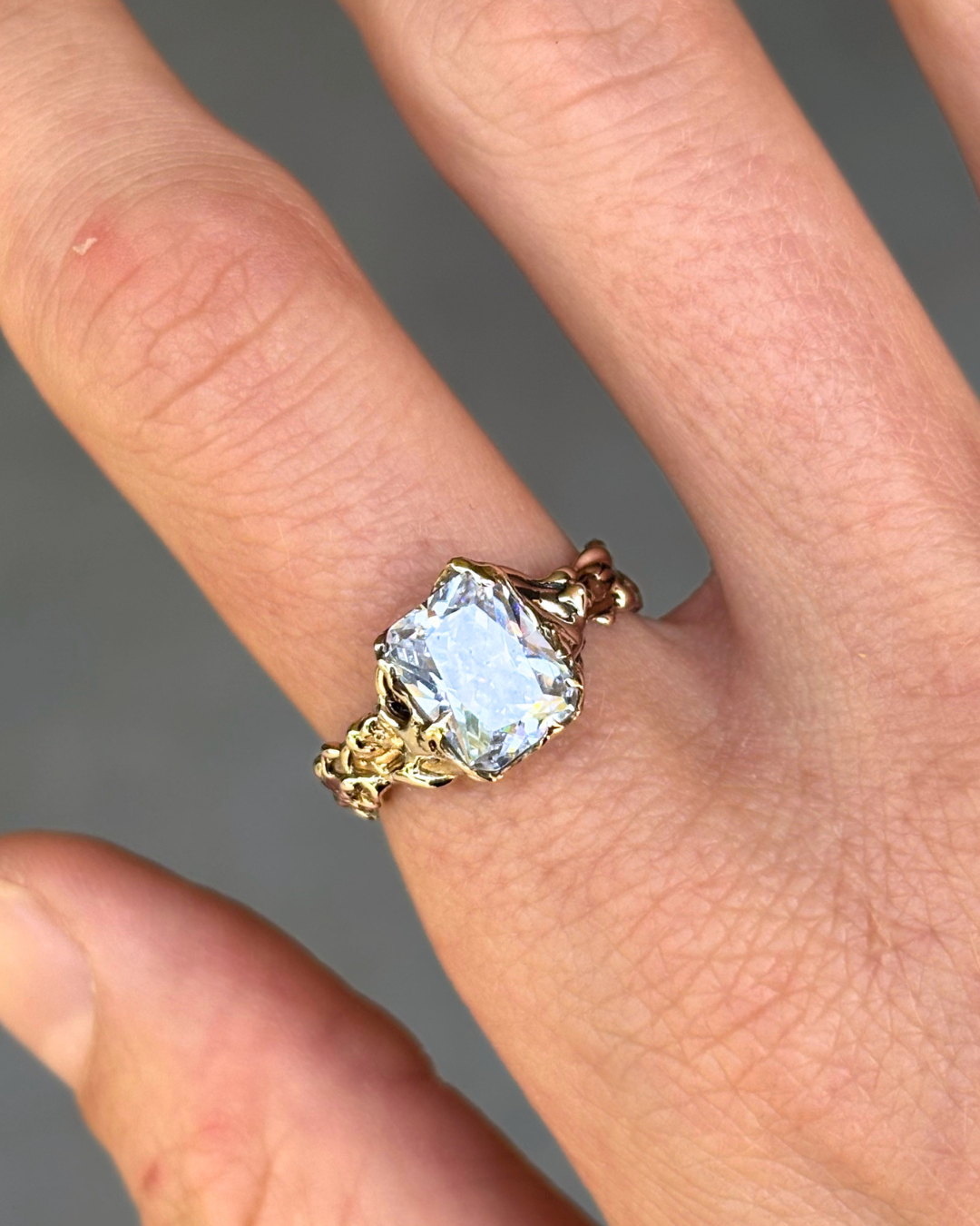 Lace Ring | Solid Gold - Sunny on a Cloud