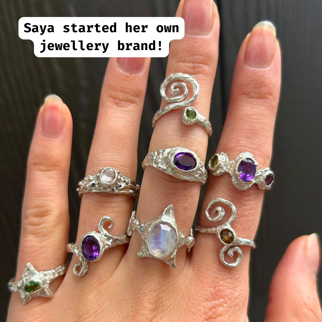 Lost Wax Course Bundle - Sunny on a Cloud - Unique Organic Rings