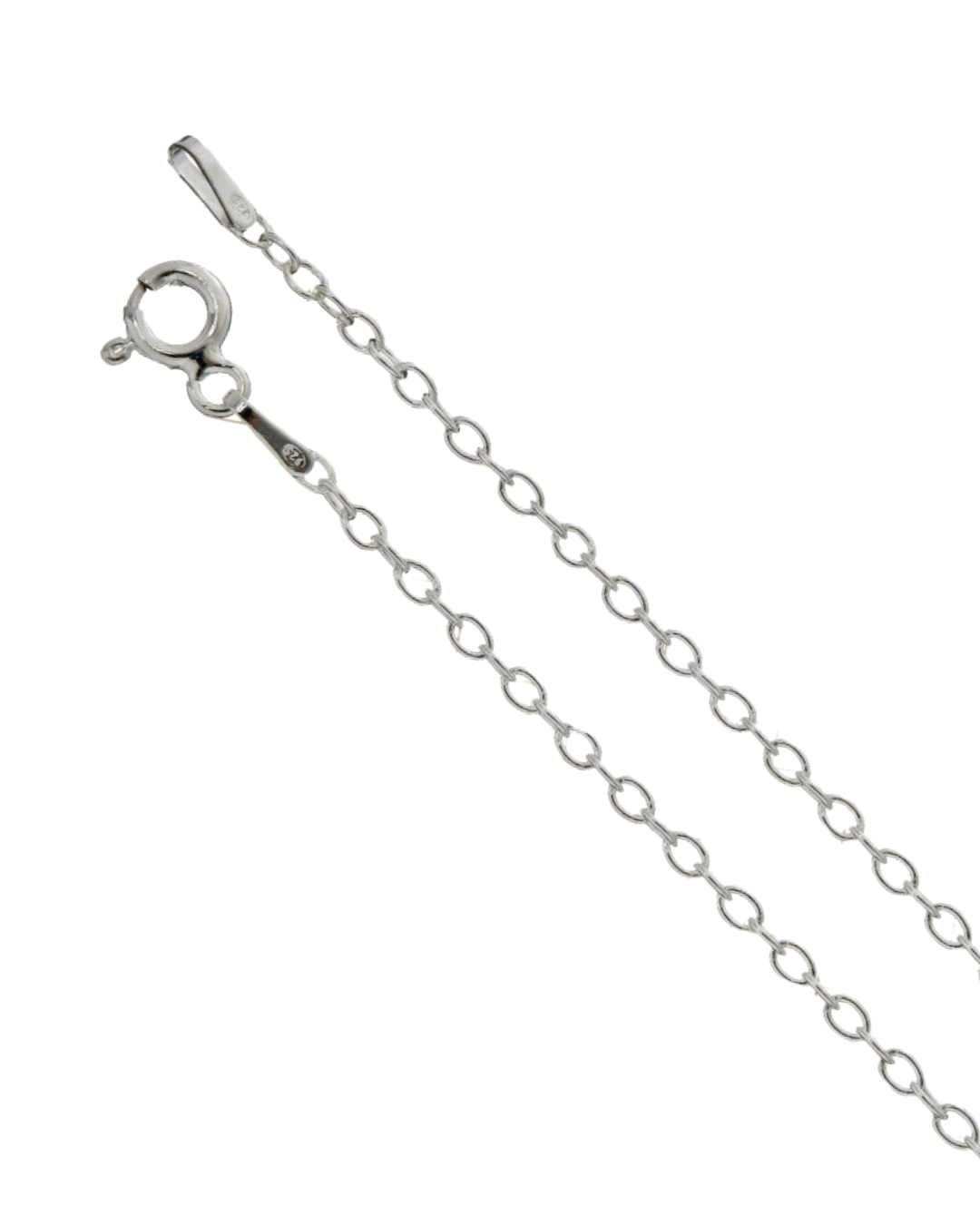 Italian Sterling Silver Chain - Sunny on a Cloud - Unique Organic Rings