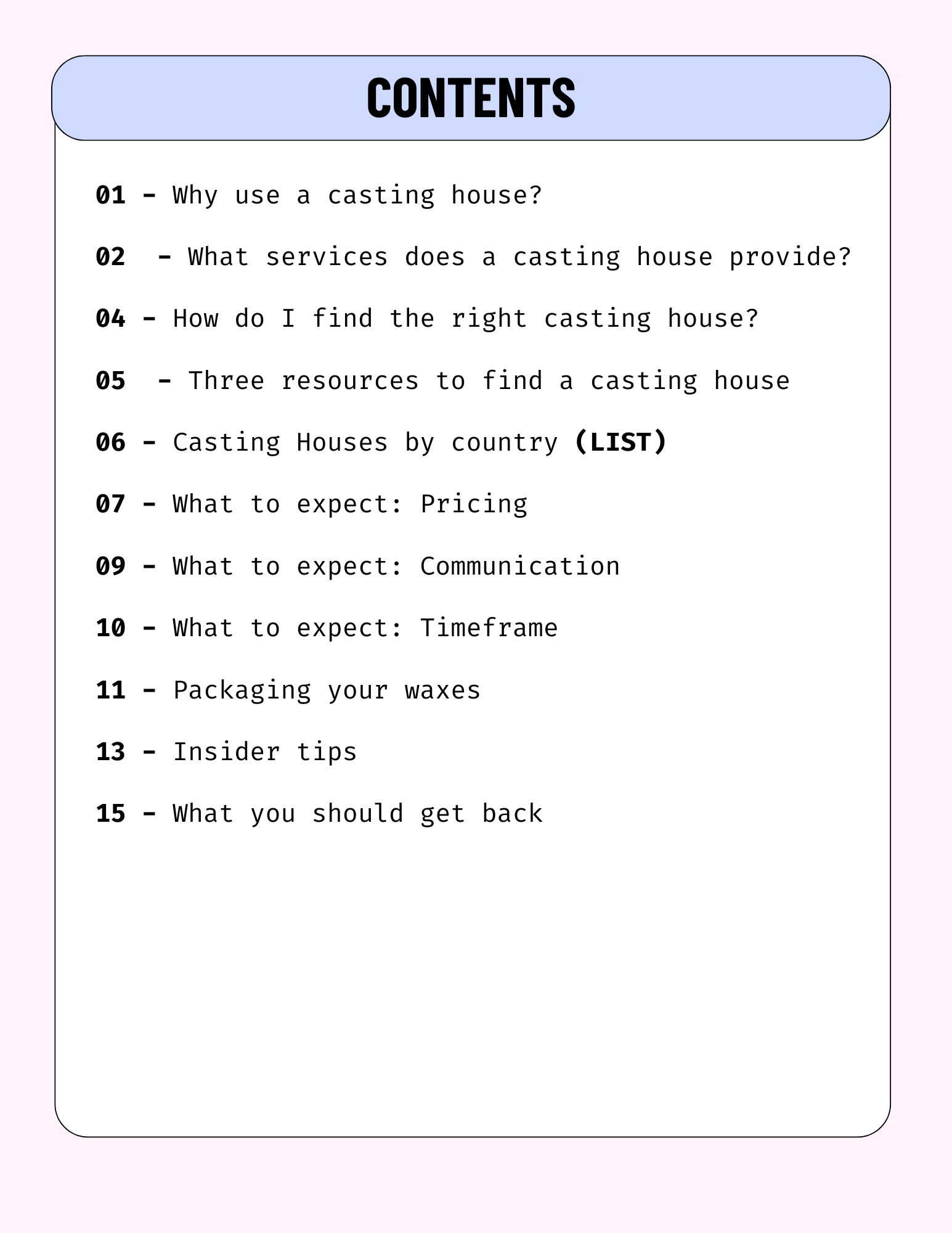 Casting Address Casting Houses: Complete Guide – Sunny on a Cloud