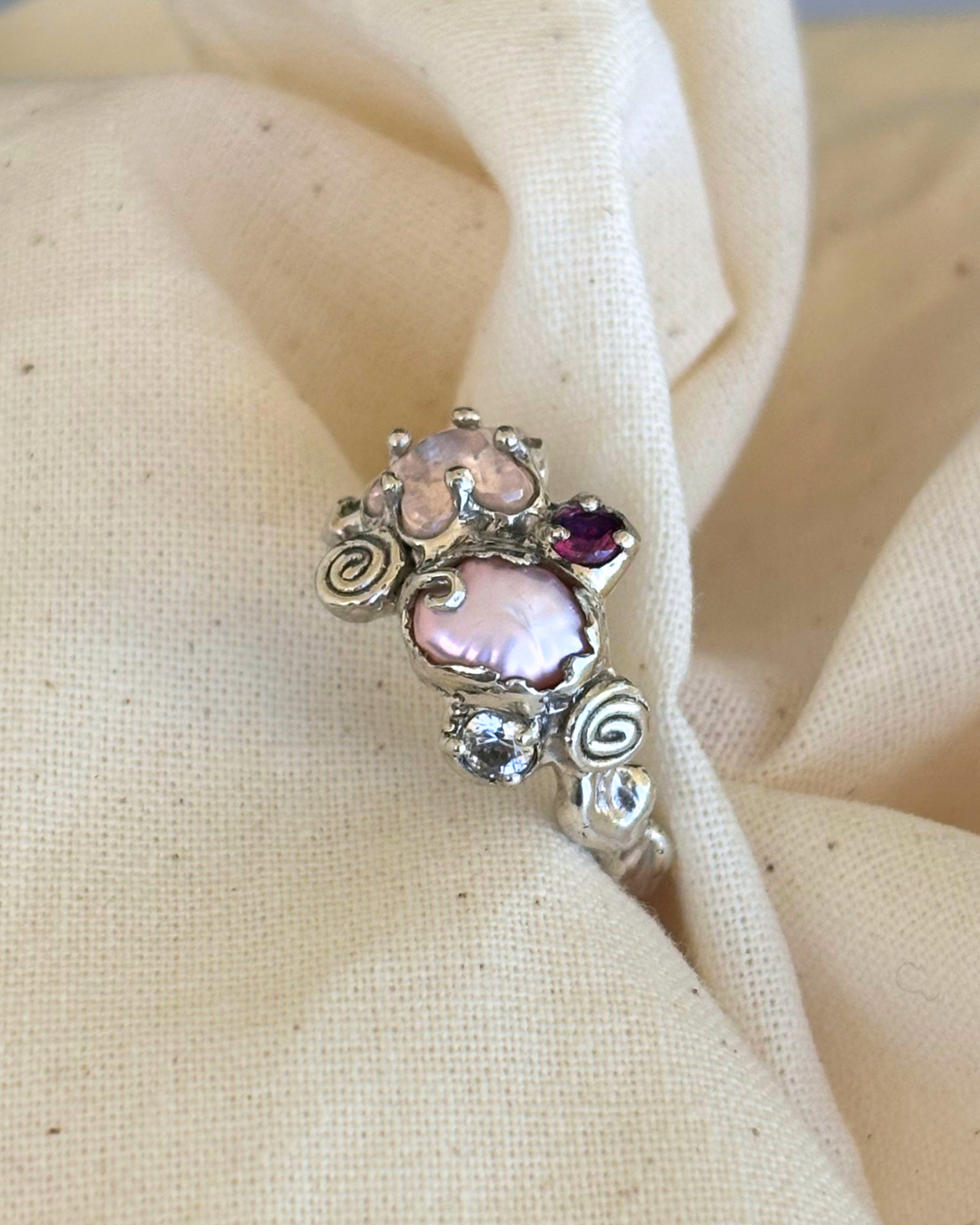 Fleur Ring | One Off - Sunny on a Cloud