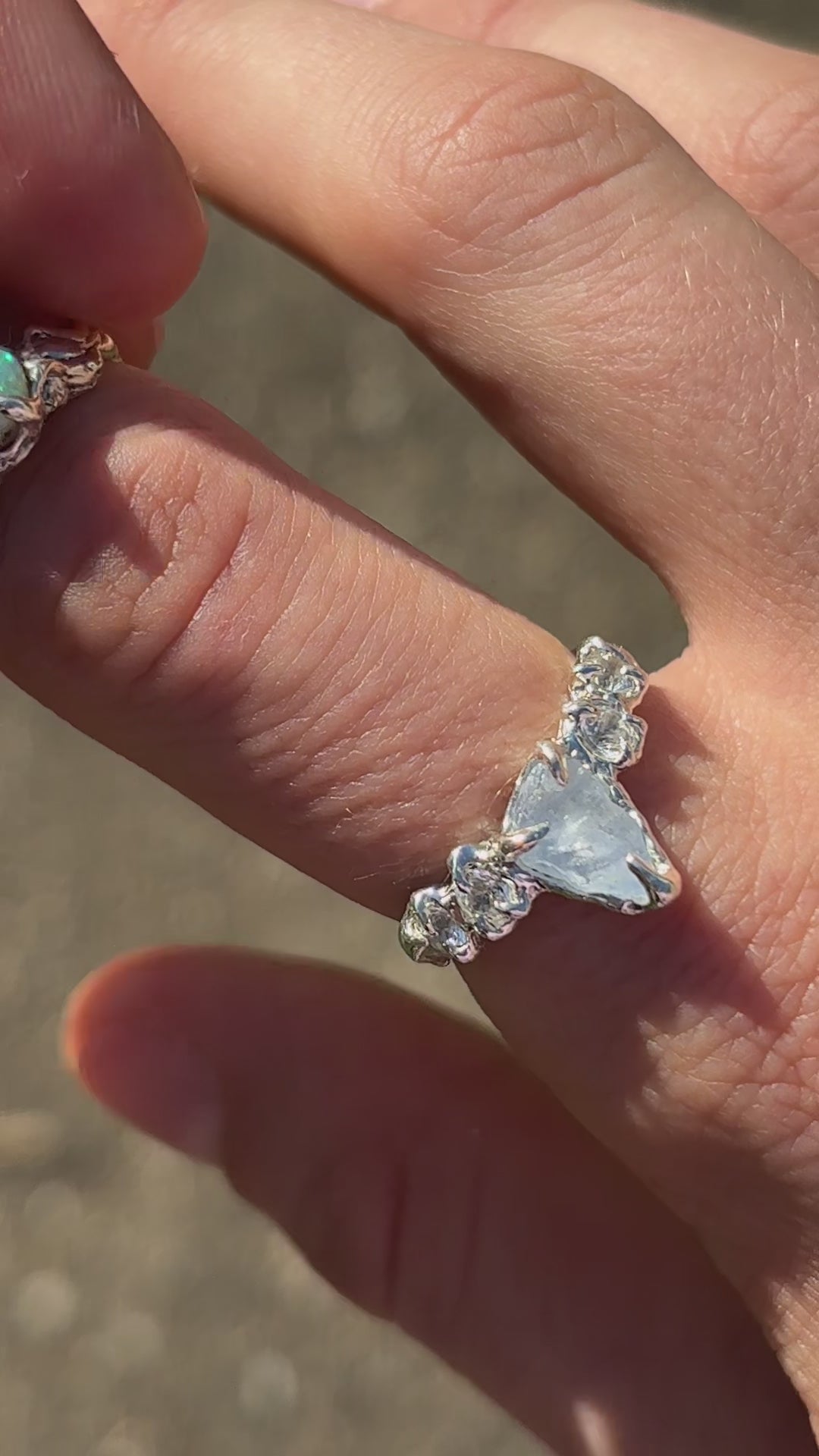 Lyra Opal Ring Set | One Off